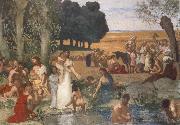 Pierre Puvis de Chavannes Summer oil painting on canvas